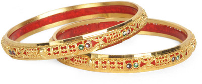 75% OFF on Ethnic Jewels Alloy Bangle Set Pack of 2