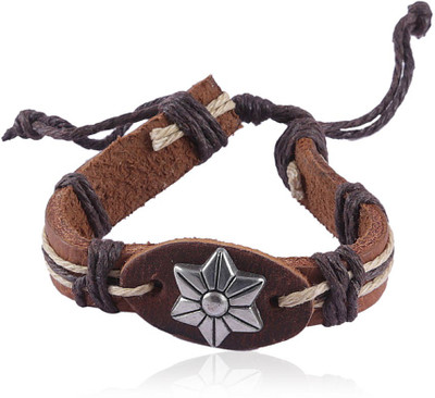 50% OFF on Jewelizer Faux Leather Bracelet