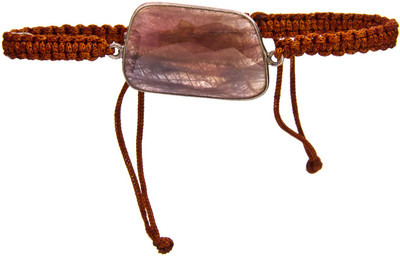 Exotic India Cord Sterling Silver Bracelet