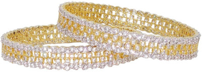 38% OFF on Anjan Charming Alloy Bangle Set Pack of 2
