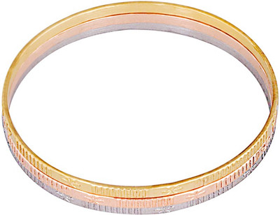 78% OFF on Sparkling Drop Princess Contemporary Fashion Delight Steel Rhodium Plated Bangle