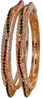 42% OFF on Maayra Cool Stone Work Alloy Copper Plated Bangle Set Pack of 2 42% OFF on Maayra Cool Stone Work Alloy Copper Plated Bangle Set Pack of 2