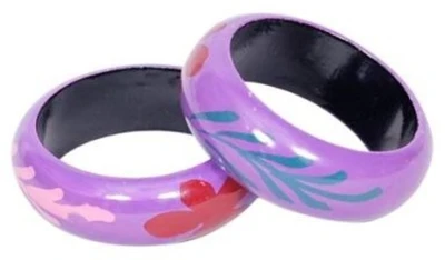 70% OFF on Onlineshoppee AFR662 Wood Bangle Set Pack of 2 70% OFF on Onlineshoppee AFR662 Wood Bangle Set Pack of 2