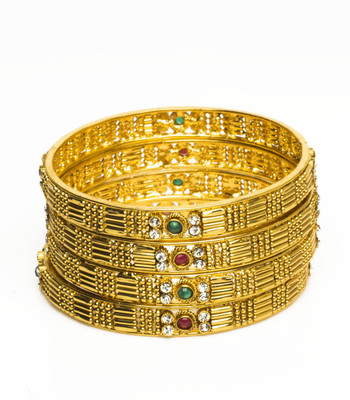 45% OFF on Joyas Stylish Copper Bangle Set Pack of 4 45% OFF on Joyas Stylish Copper Bangle Set Pack of 4