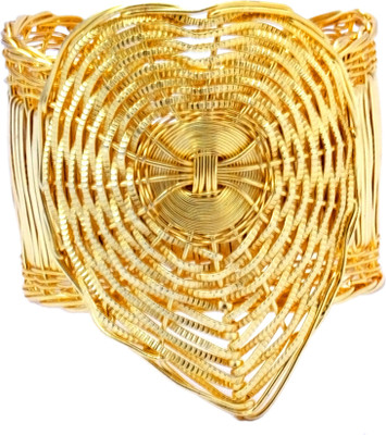 50% OFF on Rejuvenate Jewels Gold Finish Brass 18K Yellow Gold Plated 18 Cuff 50% OFF on Rejuvenate Jewels Gold Finish Brass 18K Yellow Gold Plated 18 Cuff