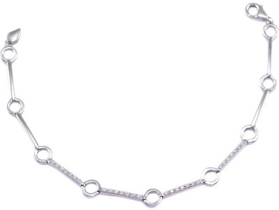 30% OFF on 925 Silver Shiny Silver Zircon Bracelet 30% OFF on 925 Silver Shiny Silver Zircon Bracelet
