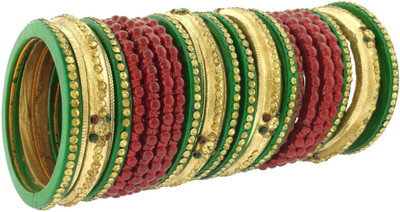 18% OFF on Jewellery.Creation Traditional Fashion Lac Bangle Set Pack of 20