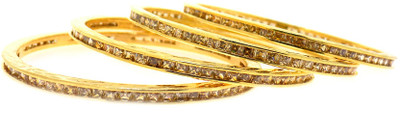 45% OFF on Aabhushan Jewels Alloy Cubic Zirconia Rhodium Plated Bangle Set Pack of 4 45% OFF on Aabhushan Jewels Alloy Cubic Zirconia Rhodium Plated Bangle Set Pack of 4