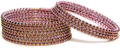 20% OFF on Bindhani Gold Plated Brass Yellow Gold Plated Bangle Set Pack of 12