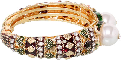 69% OFF on Vendee Fashion Ethnic 8283 Brass Kada