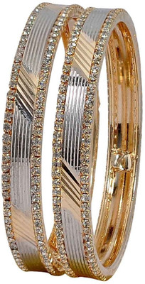 51% OFF on Maayra Lively Stone Work Brass Copper Plated Bangle Set Pack of 2 51% OFF on Maayra Lively Stone Work Brass Copper Plated Bangle Set Pack of 2