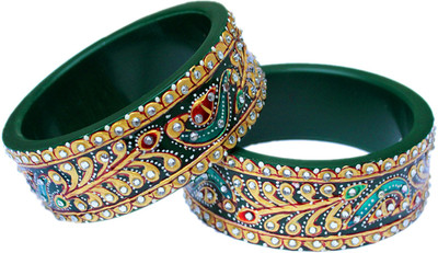 13% OFF on MDK Jewellers Plastic Na Bangle Set Pack of 2