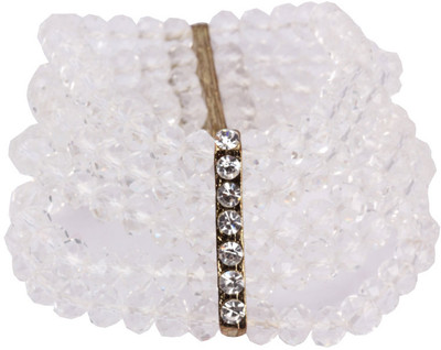 30% OFF on KhoobSurati American Diamond Cuts With Gem Studded Slab Glass Bracelet
