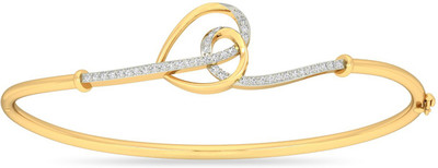 5% OFF on WearYourShine by PCJ The Dannylynn Heart Gold Diamond 18 Bracelet