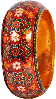 52% OFF on Maayra Posh Meenakari Brass Enamel Plated Bangle
