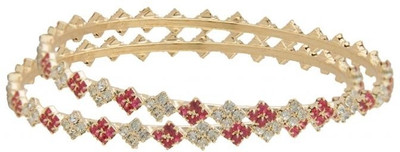 41% OFF on Vaishali Bindi and Bangles Brass, Copper Bangle Set Pack of 2