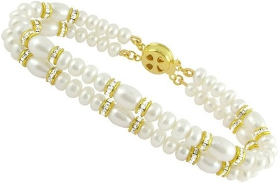 40% OFF on SJ Pearls BRS Alloy Pearl Bracelet