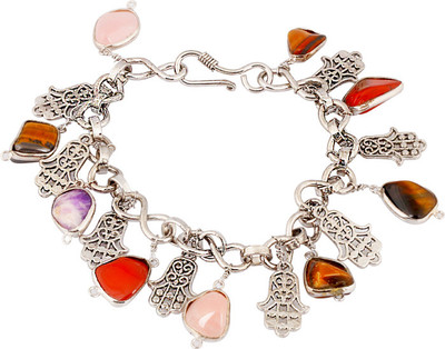 55% OFF on Sparkling Drop Brass Bracelet