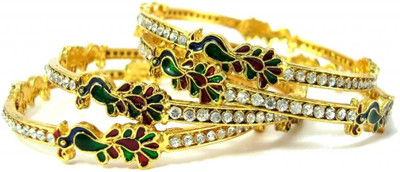 50% OFF on Aria Alloy Bangle Set Pack of 4 50% OFF on Aria Alloy Bangle Set Pack of 4