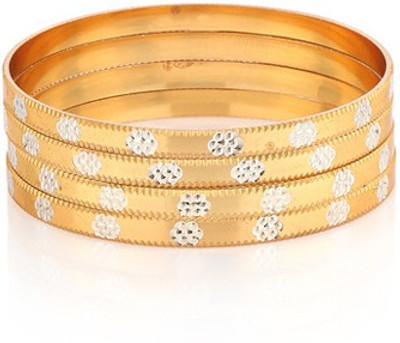 50% OFF on Ratnakar Golden Stone Copper Yellow Gold Plated Bangle Set Pack of 4 50% OFF on Ratnakar Golden Stone Copper Yellow Gold Plated Bangle Set Pack of 4