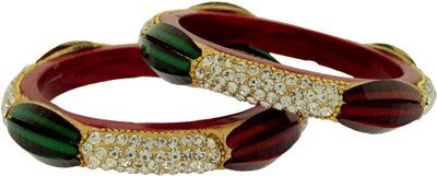 32% OFF on Jewellery.Creation Traditional Fashion Plastic Bangle Set Pack of 2