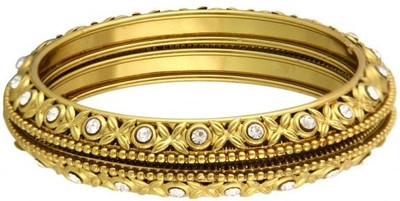 Vaishali Bindi and Bangles Brass, Copper Bangle Set Pack of 2 Vaishali Bindi and Bangles Brass, Copper Bangle Set Pack of 2