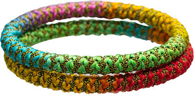 40% OFF on Blueberry B-1186-B Resin Bangle Set