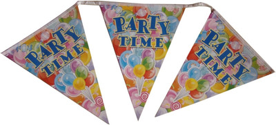Shop A Party Party Time Pennant Banner Shop A Party Party Time Pennant Banner