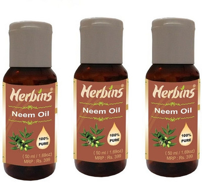 49% OFF on Herbins Neem Oil Combo-3 150 ml 49% OFF on Herbins Neem Oil Combo-3 150 ml