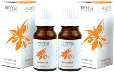 10% OFF on Aroma Treasures Cinnamon Leaf essential oil pack of 2 20 ml 10% OFF on Aroma Treasures Cinnamon Leaf essential oil pack of 2 20 ml