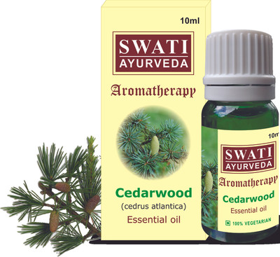 Swati Ayurveda Essential Oil Cedarwood Cedrus Atlantica 10 ml