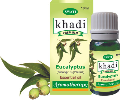 Khadi Premimum Essential Oil Eucalyptus Eucalyptus Globulus 10 ml Khadi Premimum Essential Oil Eucalyptus Eucalyptus Globulus 10 ml