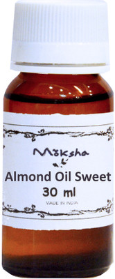 19% OFF on Moksha Almond Oil Sweet - Cold Pressed 30 ml