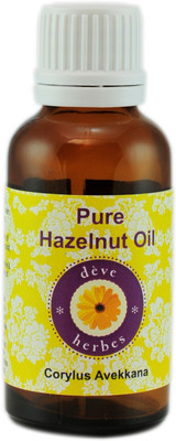 16% OFF on Deve Herbes Pure Hazelnut Oil - Corylus Avekkana 30 ml