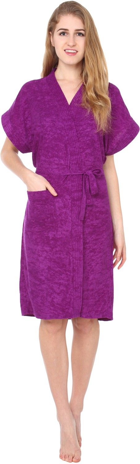 48% OFF on Superior Purple Free Size Bath Robe 48% OFF on Superior Purple Free Size Bath Robe