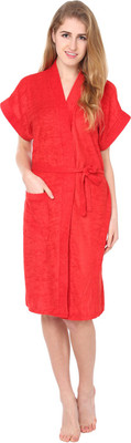 48% OFF on Superior Red Free Size Bath Robe 48% OFF on Superior Red Free Size Bath Robe