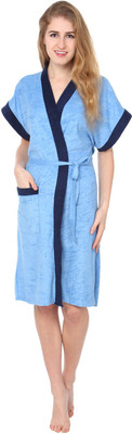 35% OFF on Superior Blue Free Size Bath Robe 35% OFF on Superior Blue Free Size Bath Robe