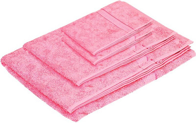27% OFF on Pipal Cotton Set of Towels