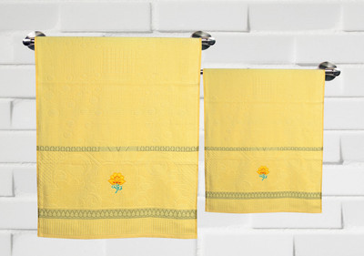 64% OFF on Fantasy Home Decor Cotton Set of Towels