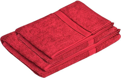 17% OFF on Pipal Cotton Set of Towels