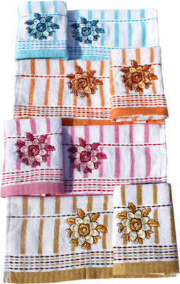Mandhania Cotton Set of Towels