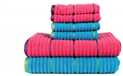 39% OFF on Casa Copenhagen Set of Towels, Bath Towel, Hand Towel
