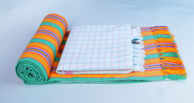 48% OFF on Sathya Cotton Set of Towels