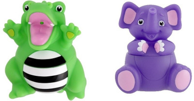 21% OFF on Sassy Stay Clean Sily Squirts - Alligator & Elephant Bath Toy 21% OFF on Sassy Stay Clean Sily Squirts - Alligator & Elephant Bath Toy