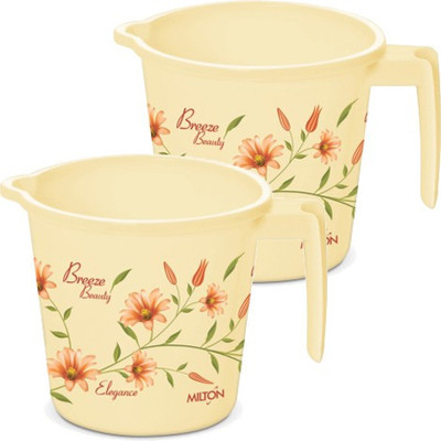 Milton Polypropylene, Plastic Bath Mug Multicolor 1.5 Milton Polypropylene, Plastic Bath Mug Multicolor 1.5