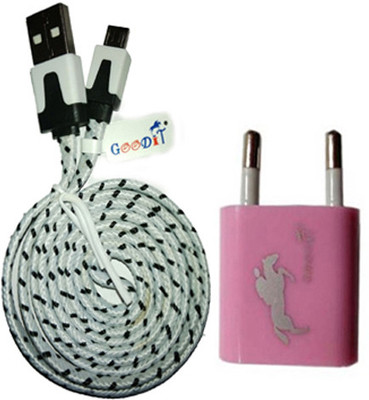 57% OFF on Goodit GTUSBCR-1MFDC3007 Battery Charger White, Pink 57% OFF on Goodit GTUSBCR-1MFDC3007 Battery Charger White, Pink