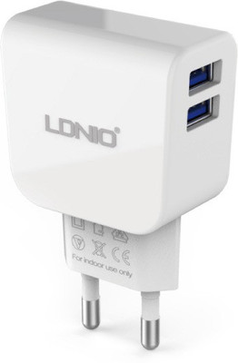 59% OFF on eGizmos LDNIO DL-AC56 Dual / 2 USB PORT 2.1 Amp Battery Charger White 59% OFF on eGizmos LDNIO DL-AC56 Dual / 2 USB PORT 2.1 Amp Battery Charger White