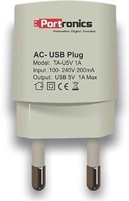 Portronics POR 321 Battery Charger White Portronics POR 321 Battery Charger White