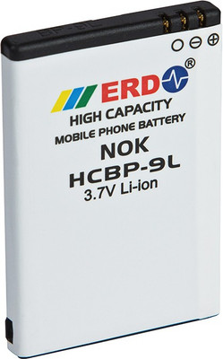 6% OFF on ERD battery Bt-269 Compatible For Nok 9l Chinese White