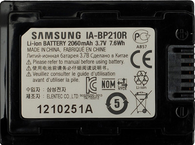 Samsung battery IA-BP210R Black Samsung battery IA-BP210R Black